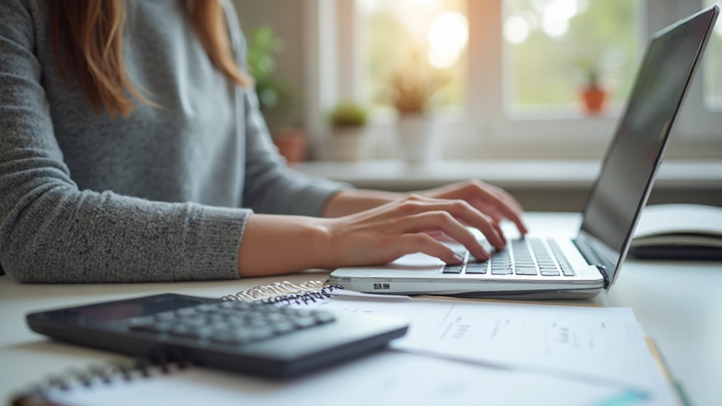 Geldorganisatie systemen met spreadsheets en planningsmethodieken op bureau